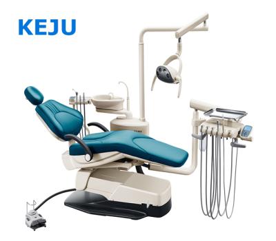 China Europe KJ-918 Dental Chair Unit New Design GB15979-2002 Red CE ISO for sale