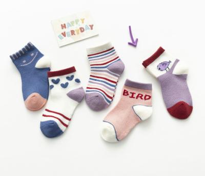 China High Quality Antibacterial Baby Socks For Children Autumn And Spring New Design Baby Socks Cute Cartoon Socks for sale