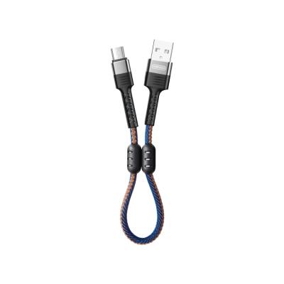 China Magnetic Short Cable Joyroom Data USB Cable For Android Cables Cloth Charger Phone Micro USB Cable for sale