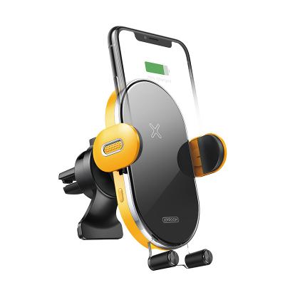 China Automatic Universal Car Mount Air Vent Induction Car Mobile Phone Charger Joyroom 15W Infrared Fast Charging Wireless Holder for sale