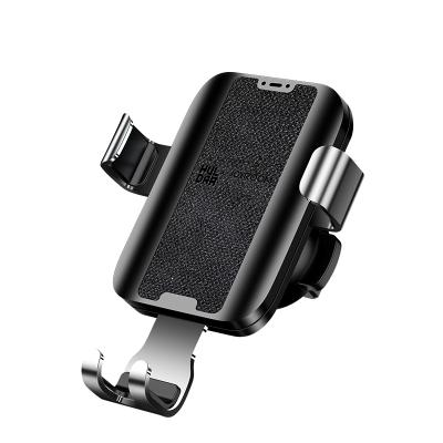 China Automatically Hold Joyroom 2019 Magnetic Wireless Air Vent Car Mobile Phone Holder Charger Car Mount for sale