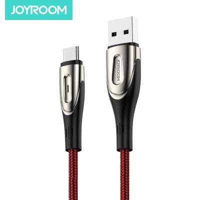 China Cable With LED Light Joyroom USB Charger Data Cable USB For Fast Charging Led Type C Cable for sale