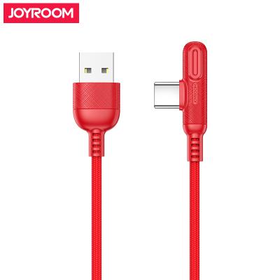 China Game Games While Joyroom Mobile Phones USB C Mobile Phone Charging Cable Led Type C 90 Degree Game Charging Cable for sale