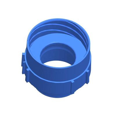 China Steel specializing in precision manufacturing molds for all plastic pump heads aerosol valves. 1x8 two way threaded cover mold for sale