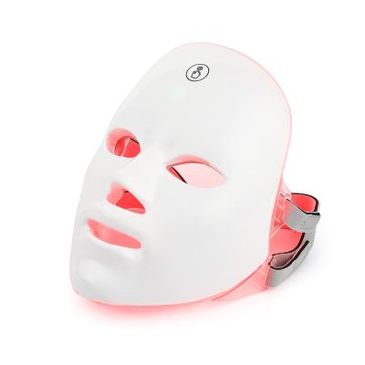 China Pigment New 7 Colores Removal LED Touch LED Beauty Face Mask Rechargeable Therapy Face Mask for sale