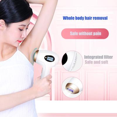 China 2021 Painless Portable Beauty Face Hair Removal Leaser Permanent Use Pink IPL Laser Hair Removal Home Hair Removal for sale