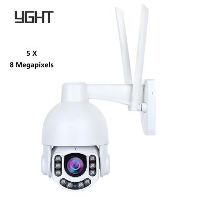 China 5X Zoom IP PTZ Wifi Camera 8.0MP NOVA SONY415 Metal Casamento 60M IR Distância à venda