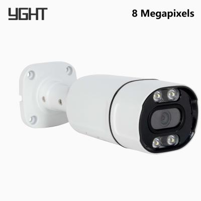 Cina Advanced Smart Tracking POE Bullet Camera 8MP CMOS Sensore OEM in vendita