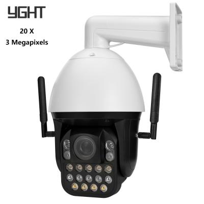 China 3MP Full Color Night Vision Wireless PTZ IP Camera Humanoid Detection Two Way Audio for sale