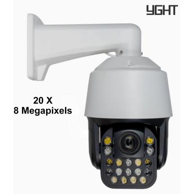 China H.265 outdoor security PTZ Wireless Network Camera 200M IR Distance 20X Optical Zoom 8.0MP for sale