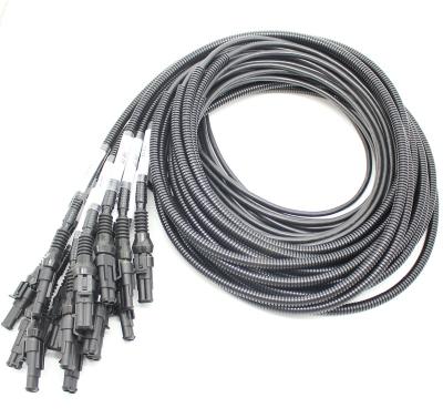 China Motor Management ODM/OEM 2PIN 2POS 950mm Wire Thermal White Harness Assembly For 45KW Controller Wiring for sale