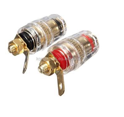 China Power Amplifier Speaker Terminal Post Banana Plug Connector Binding Plug for sale