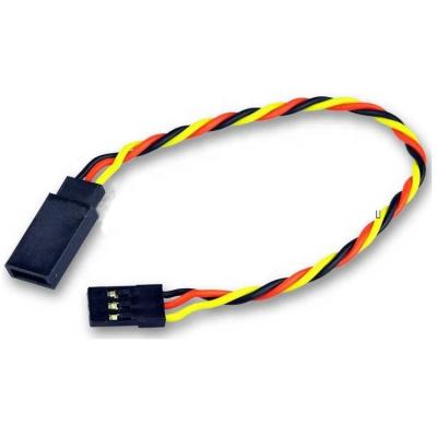 China Electronic High Quality Servo Extension Cable UNI 15cm Twisted for sale