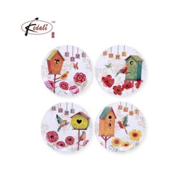 China Sustainable New Season Insect Pattern Ceramic Stoneware Dish Plate Dinner Plate Appetizer Tray for sale