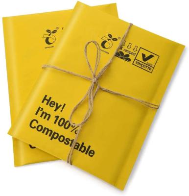 China 100% Non-Toxic Eco-Friendly Compostable Eco-Friendly Waterproof Cornstarch Logo Kraft Bubble Mailer Bubble Mailer Eco-Friendly Padded Envelopes Bag With Bubble for sale