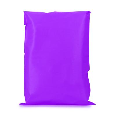 China Poly Purple Strong Adhesive Compostable Convenient Custom Mailing Mailing Bags for sale