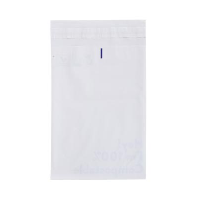 China Strong Adhesive Customize Small Poly Business Packaging Compostable Compostable T-shirt Wig Mailing Bags for sale