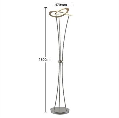 China Modern Cheap Price Minimalist Luxury Ultrathin Glass Fashion Modern Floor Lamp For Shop Restaurant Bar Home Decor for sale