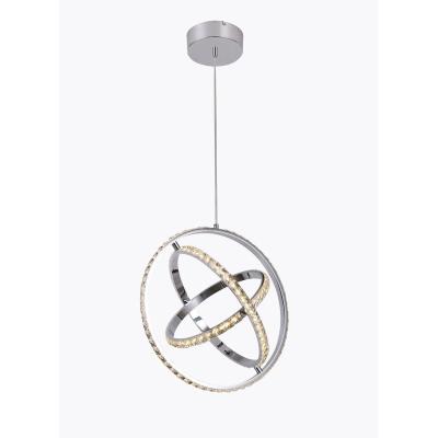 China Modern High Quality New Style Lighting Fixture Warm Crystal Pendant Light For Living Rooms, Bedroom, Kitchen Corridor for sale