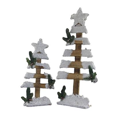 China Christmas tree decoration wooden wooden Christmas tree wood for sale