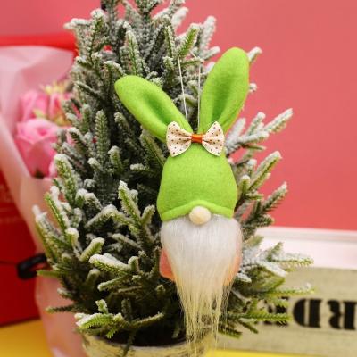 China Lovely Nonwoven Plush Rabbit Toy Stuffed Toy For Easter Decoration Stuffed Easter Bunny for sale