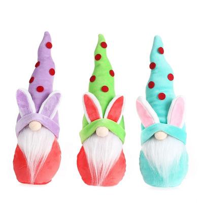 China Nonwoven Classic Plush Rabbit Toy Stuffed Toy For Easter Decoration Stuffed Easter Bunny for sale