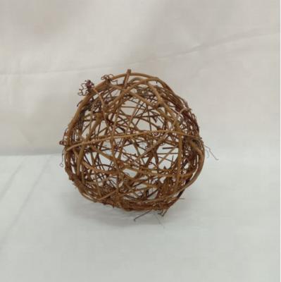 China Rattan 8 inch 20 cm nesting balls 6 inch rattan nest ball vine ball 10CM for sale