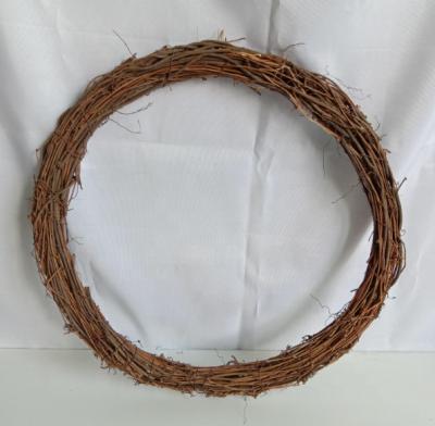 China 18inch 12inch 14inch 18inch 24inch Rattan Vine Wreath Rattan Wreath for Christmas Garden Decoration for sale