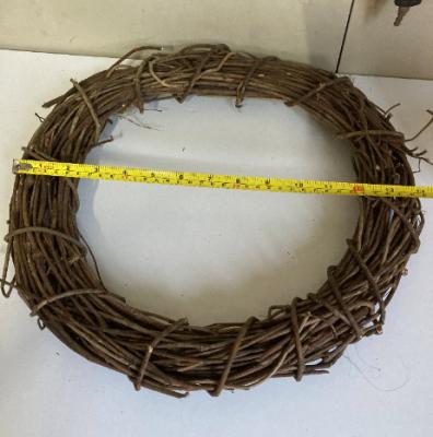 China Natural 14 Inch Vine Garland Rattan Vine Garland 12 Inch 14 Inch 18 Inch 24 Inch Garlands For Decoration for sale