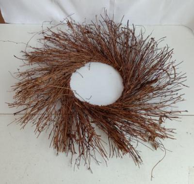 China 20062 24 Inch Natural Rattan Wreath Twigs 24