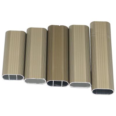 China Oval Tube Rod Tube Holder Easy Support Accessory Wardrobe Tube Wardrobe Furniture Factory Installation for sale