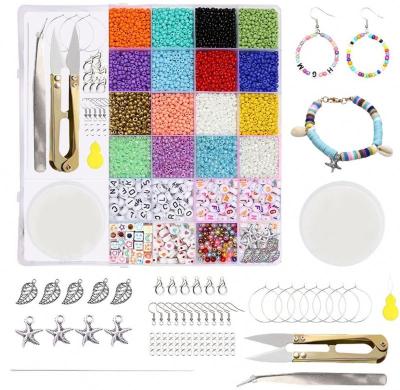 China Jewelry Making 4mm Seed Beads Kit Of Acrylic Beads Diy Glass Jewelry Accessories Plastic Beads For Jewelry Making for sale