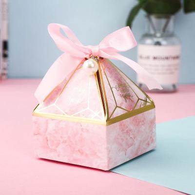 China Recycled Materials Small Chocolate Storage Paper Packaging Boxes Luxury Christmas Gift Box Wedding Favor Candy Box for sale