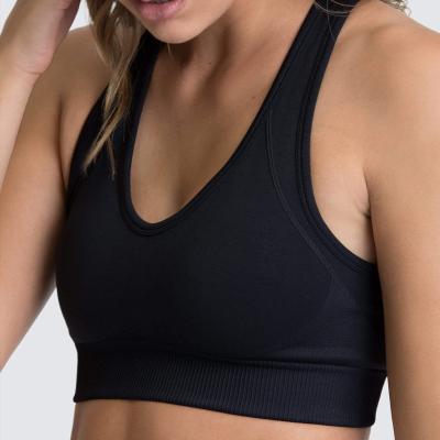 China New European and American women's sports quick-drying bra fitness outdoor working seamless knitted vest QUICK DRY for sale