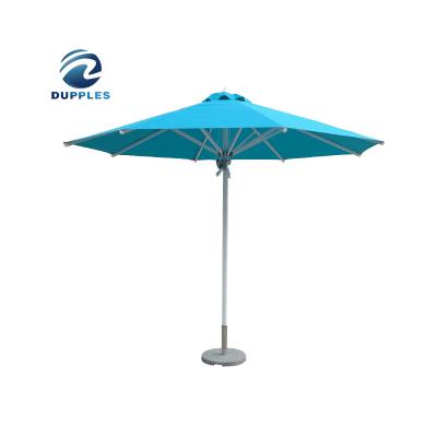 China High Quality Manual Open Center Shade Umbrella Sun Pillar Universal Foldable Windproof Portable Umbrella With Base for sale