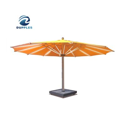 China Large Outdoor /Event /Promotion /Party Private Label Exhibition Waist Center Pole Starlight Patio Umbrella Portable Waterproof Foldable Adjustable Outdoor Parasol for sale