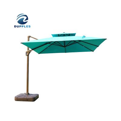 China Hypethral Bar Factory Supply Sunshade Garden Umbrella Rainproof Foldable Windproof Roman Patio Umbrellas Cantilever Umbrella for sale