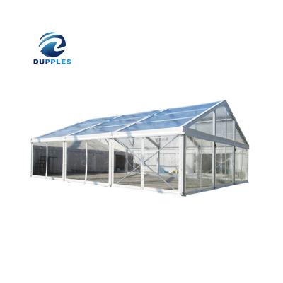 China Large Trade Show Party Waterproof Universal Clear Transparent Event Marquee High Capacity Luxury Wedding Tent for sale