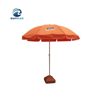 China Outdoor Exhibition /Event /Promotion /Party Factory Price Outdoor Portable Sun Protected Parasol Advertising Sun Beach Umbrella With Logo Print for sale