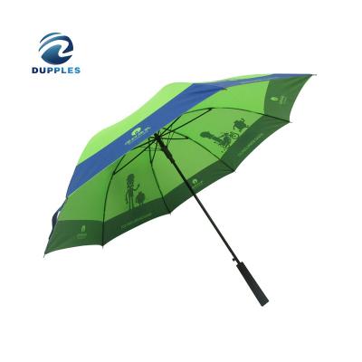 China Logo Prints Promotional Gift Umbrella Strong Straight Frame Outdoor Rain Windproof Umbrella Sticks Modern Bestselling for sale