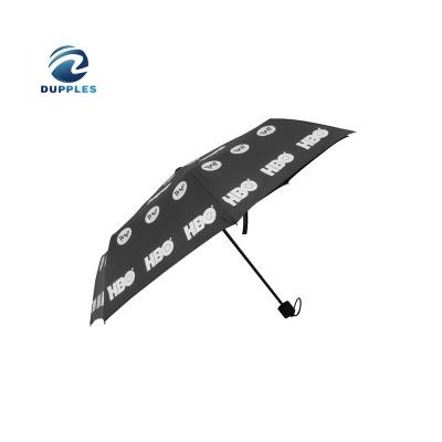 China Customized Cute Portable Automatic Windproof Parasol Rain Gift Golf Folding Umbrella With Logo Printing for sale