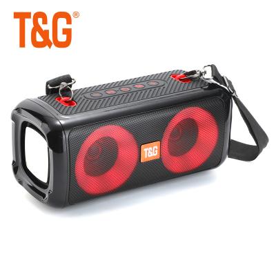 China Latest TG RGB Wireless Speaker TG641 2022 Wireless With 5W*2 Bass Noise Portable Speaker Cheap Popular Fashionable Wireless Speaker for sale