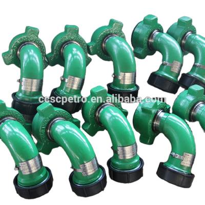 China General API 6A L-U 2000psi-15000psi Forging Stainless Steel 3 Inch Elbow Pipe Fitting for sale