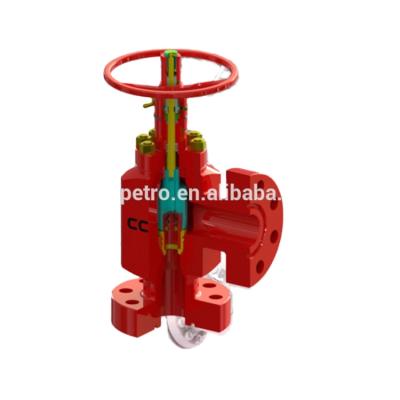 China API 6A general wedge valve and adjustable cage and sleeve obstruction valve for high pressure wellhead for sale