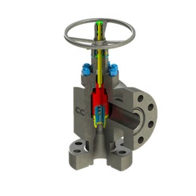 China Forged Generals Flange Connection Adjustable Choke Valve For Sleeve Type From China for sale