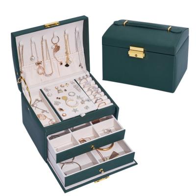 China Wholesale Viable Acrylic Jewelry Storage Box Joyas Organizer Drawer Storage From China for sale