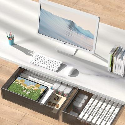 China Huante Design Sustainable Desktop Storage (Old) Plastic Hidden Drawers Under Desk Storage for sale