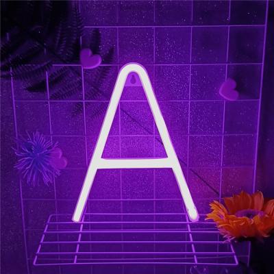 China Romantic Wedding Neon Lights Fashion Custom Letter Art Party Decoration Wall Lamp ALWAYS Wedding Led Neon Light For Party Home Decor for sale