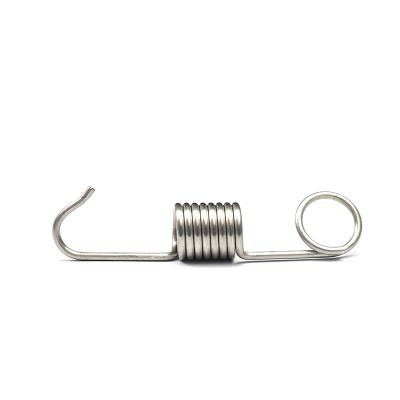 China Good quality spiral customized heavy duty steel extension spring with hooks for sale