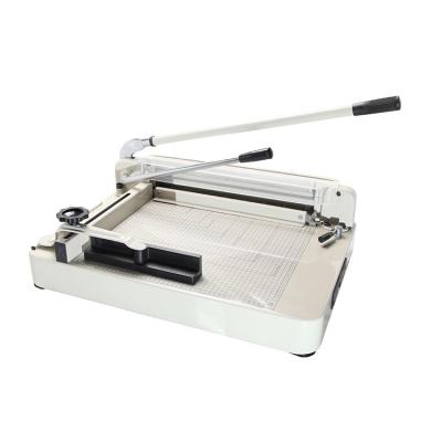 China Cheap Product Printing Shop Used A4 Manual Guillotine Paper Cutter 430*410MM for sale